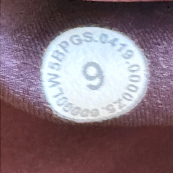 Lululemon In Movement 7/8 Tight Everlux 25" Plum Shadow Size 6 LW5BPGS - Picture 7 of 7